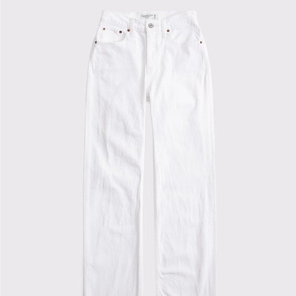 Abercrombie and fitch curve love high rise 90’s relaxed Jean